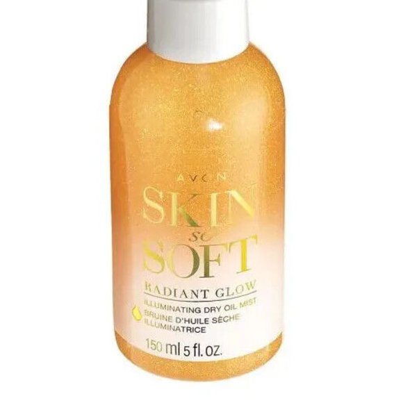 Bath & Body Avon Skin So Soft Radiant Glow Illuminating Dry Oil Mist 5 Fl Oz Sealed Poshmark